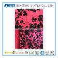 56"Knitted 100%Polyester Taffeta 600mm PA Coating with Flocking Fabric, 75D*75D/203*100